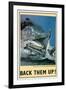 Back Them Up!-Marc Stone-Framed Art Print