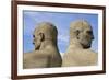 Back to Back, Detail of a Sculptural Group on the Monolith Plateau by Gustav Vigeland, Frogner Park-Eleanor Scriven-Framed Photographic Print