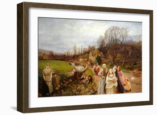 Back to Life, 1895-Hubert von Herkomer-Framed Giclee Print