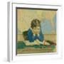 Back to School Again-Jessie Willcox-Smith-Framed Premium Giclee Print