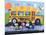 Back to School Bus-Holli Conger-Mounted Giclee Print