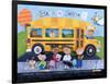 Back to School Bus-Holli Conger-Framed Giclee Print