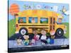 Back to School Bus-Holli Conger-Stretched Canvas