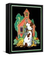 Back to School - Child Life-Keith Ward-Framed Stretched Canvas