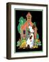 Back to School - Child Life-Keith Ward-Framed Giclee Print