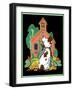 Back to School - Child Life-Keith Ward-Framed Giclee Print