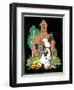 Back to School - Child Life-Keith Ward-Framed Giclee Print