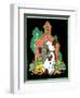 Back to School - Child Life-Keith Ward-Framed Giclee Print