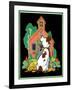 Back to School - Child Life-Keith Ward-Framed Giclee Print