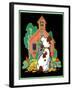 Back to School - Child Life-Keith Ward-Framed Giclee Print