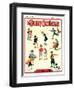 "Back to School," Country Gentleman Cover, September 1, 1932-Kraske-Framed Giclee Print