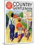 "Back to School," Country Gentleman Cover, September 1, 1935-William Meade Prince-Mounted Giclee Print