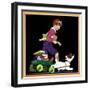 Back to School Helper - Child Life-Keith Ward-Framed Giclee Print