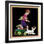 Back to School Helper - Child Life-Keith Ward-Framed Giclee Print