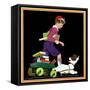 Back to School Helper - Child Life-Keith Ward-Framed Stretched Canvas