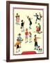 "Back to School,"September 1, 1932-Kraske-Framed Giclee Print