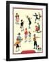 "Back to School,"September 1, 1932-Kraske-Framed Giclee Print