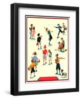 "Back to School,"September 1, 1932-Kraske-Framed Giclee Print