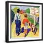 "Back to School,"September 1, 1935-William Meade Prince-Framed Giclee Print