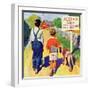 "Back to School,"September 1, 1935-William Meade Prince-Framed Giclee Print