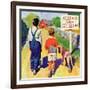 "Back to School,"September 1, 1935-William Meade Prince-Framed Giclee Print