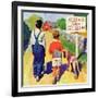 "Back to School,"September 1, 1935-William Meade Prince-Framed Giclee Print