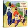 "Back to School,"September 1, 1935-William Meade Prince-Stretched Canvas