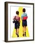 "Back to School,"September 11, 1937-Robert C. Kauffmann-Framed Giclee Print