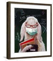 Back To School - Teacher-Lucia Heffernan-Framed Art Print