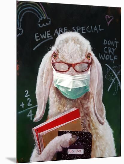 Back To School - Teacher-Lucia Heffernan-Mounted Art Print