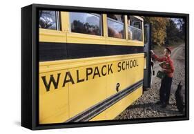 Back to School-William P. Gottlieb-Framed Stretched Canvas