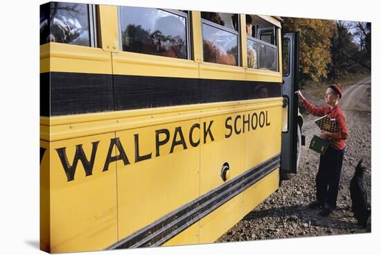 Back to School-William P. Gottlieb-Stretched Canvas