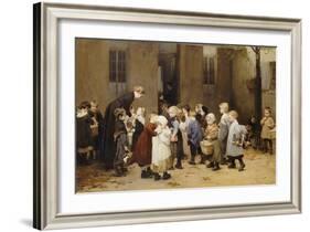 Back to School-Jules Jean Geoffroy-Framed Giclee Print