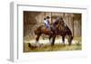 Back to the Barn-Jim Daly-Framed Art Print