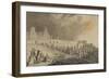 Back to the Drive for Mr Dauphin Old Castle of Meudon-Jean Baptiste Isabey-Framed Giclee Print
