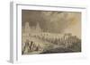 Back to the Drive for Mr Dauphin Old Castle of Meudon-Jean Baptiste Isabey-Framed Giclee Print