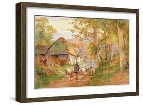 Back to the Fold-Charles James Adams-Framed Giclee Print