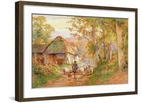 Back to the Fold-Charles James Adams-Framed Giclee Print