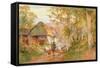 Back to the Fold-Charles James Adams-Framed Stretched Canvas