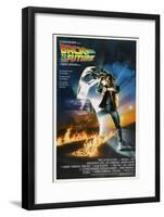 BACK TO THE FUTURE [1985], directed by ROBERT ZEMECKIS.-null-Framed Poster