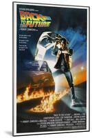 BACK TO THE FUTURE [1985], directed by ROBERT ZEMECKIS.-null-Mounted Poster