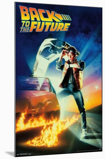 Back to the Future - One Sheet-Trends International-Mounted Poster