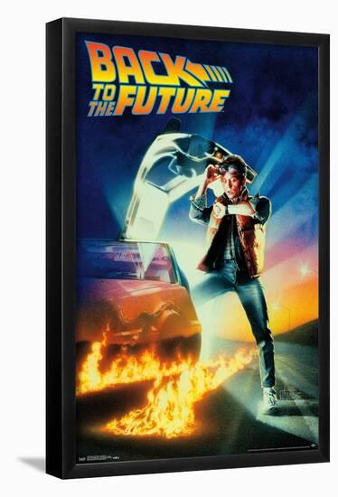 Back to the Future - One Sheet-Trends International-Framed Poster