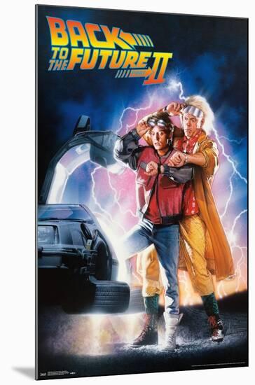 Back to the Future Part II - One Sheet-Trends International-Mounted Poster