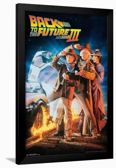 Back to the Future Part III - One Sheet-Trends International-Framed Poster