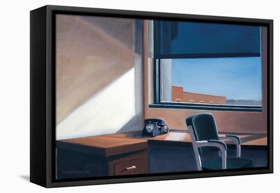 Back to Work, 2003-David Arsenault-Framed Stretched Canvas