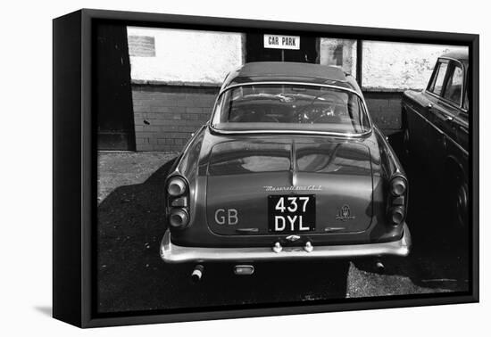 Back View of a Maserati 3500 GTI-null-Framed Stretched Canvas