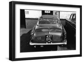 Back View of a Maserati 3500 GTI-null-Framed Photographic Print