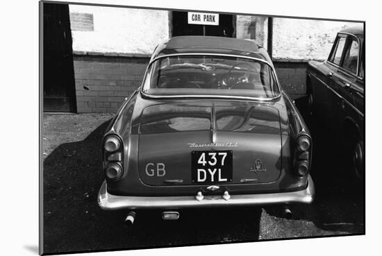 Back View of a Maserati 3500 GTI-null-Mounted Photographic Print