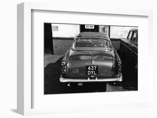 Back View of a Maserati 3500 GTI-null-Framed Photographic Print